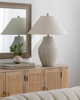 Amaryllis Accent Table Lamp in a room
