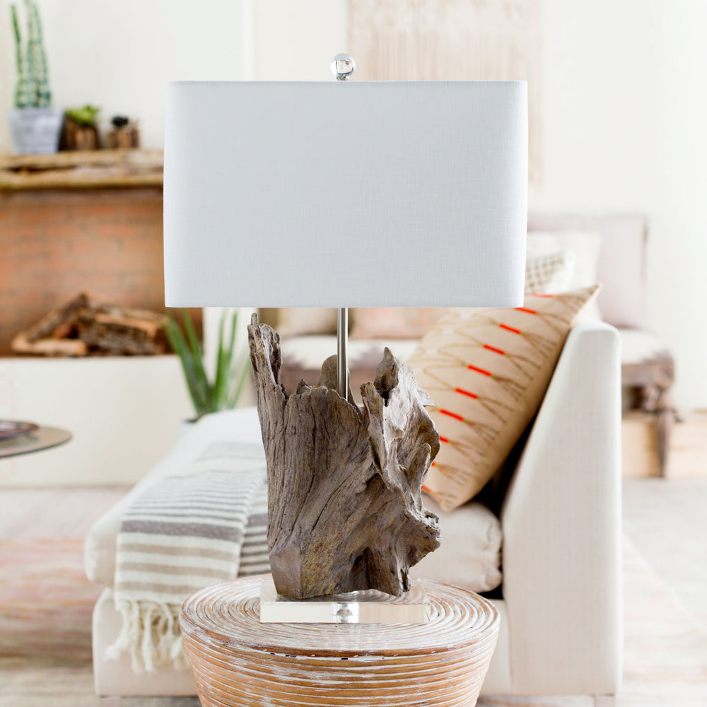 Darby Accent Table Lamp, styled in a room
