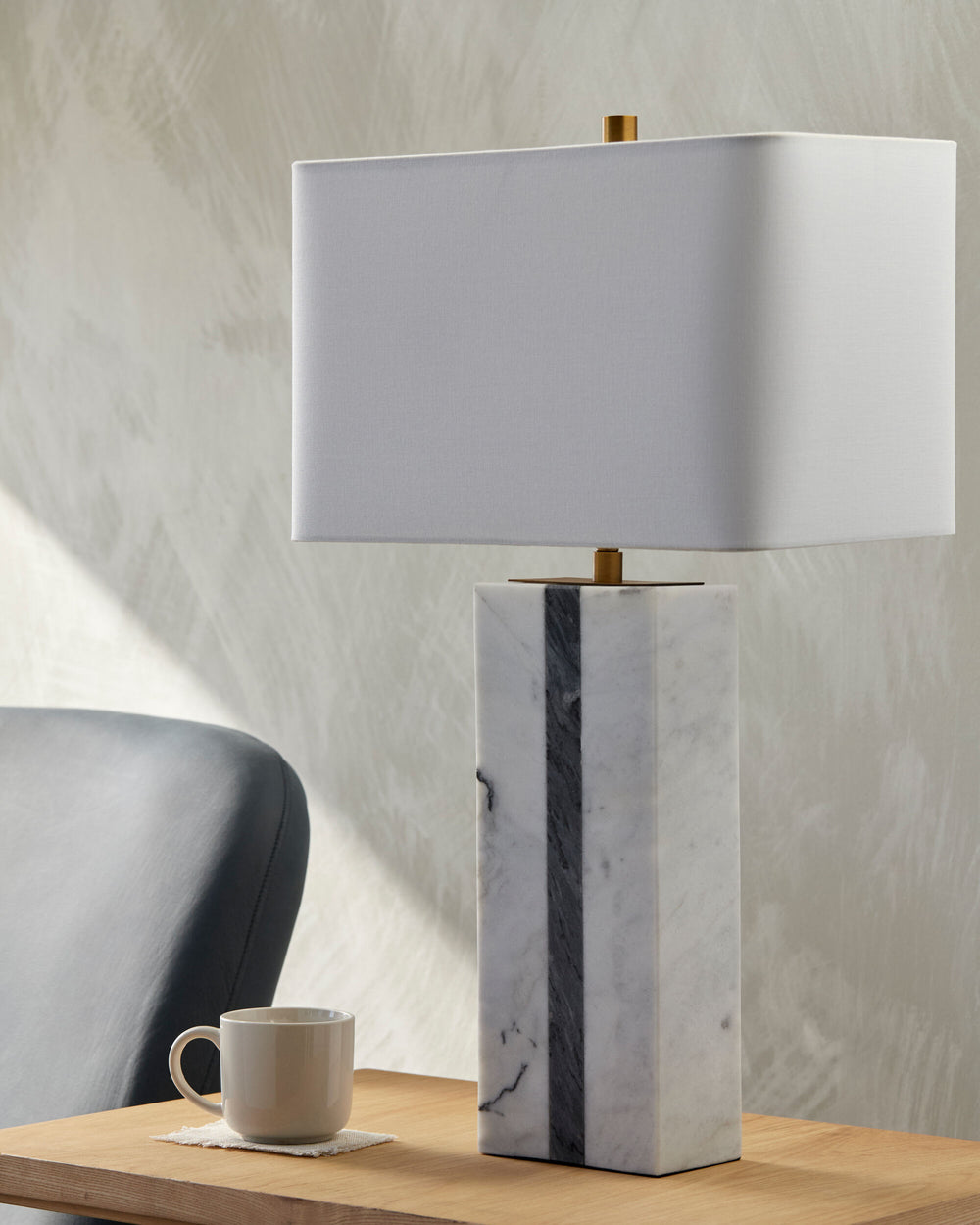 Ascendia Accent Table Lamp, styled in a room