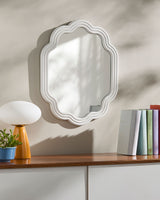 Aysun Accent Mirror ASUN-002, styled in a room