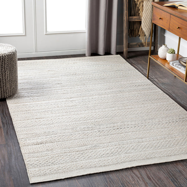 Azalea Handmade Rug in Charcoal