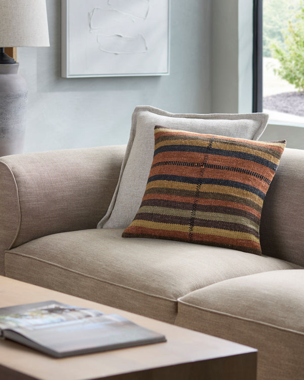 Blanche Accent Pillow, styled in a room