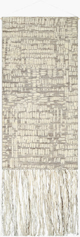 Bribana Wall Hanging BBS-002 in Ivory, front view