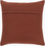 Barrington Accent Pillow BGN-001 in Brown, back view