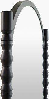 Bellinda Accent Mirror BIND-002 in Black, corner detail