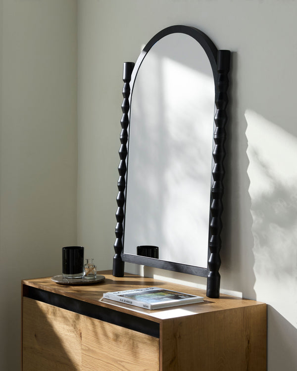 Bellinda Accent Mirror BIND-002, styled in a room
