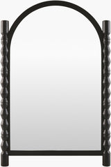 Bellinda Accent Mirror BIND-002 in Black, front view