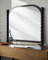 Bellinda Mantel Mirror BIND-003, styled in a room