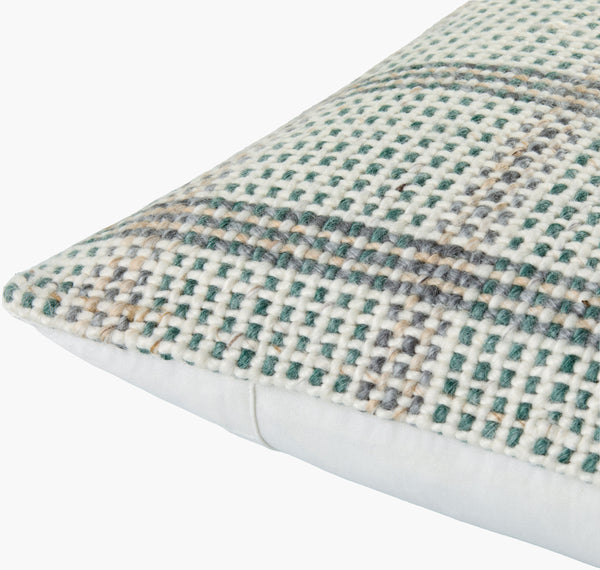 Amaya Accent Pillow in Seafoam