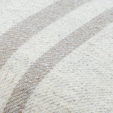 Brett Accent Pillow BOBT-002 in Ivory, close-up of the texture