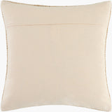 Ladera Accent Pillow BOLR-003 in Beige, back view