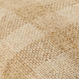 Ladera Accent Pillow BOLR-003 in Beige, close-up of the texture