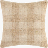 Ladera Accent Pillow BOLR-003 in Beige, front view