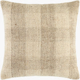 Ladera Accent Pillow BOLR-005 in Taupe, front view