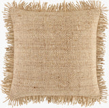 Marisol Accent Pillow BOMI-002 in Taupe, front view