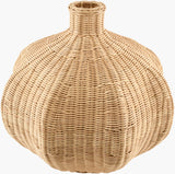 Boscha Basket BOSC-001 in Beige, front view