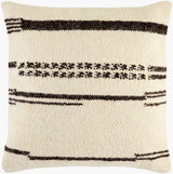 Solea Accent Pillow BOSE-001 in Ivory, front view