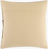 Solea Accent Pillow BOSE-003 in Beige, back view
