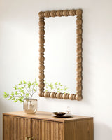 Brennan Accent Mirror BREN-002, styled in a room