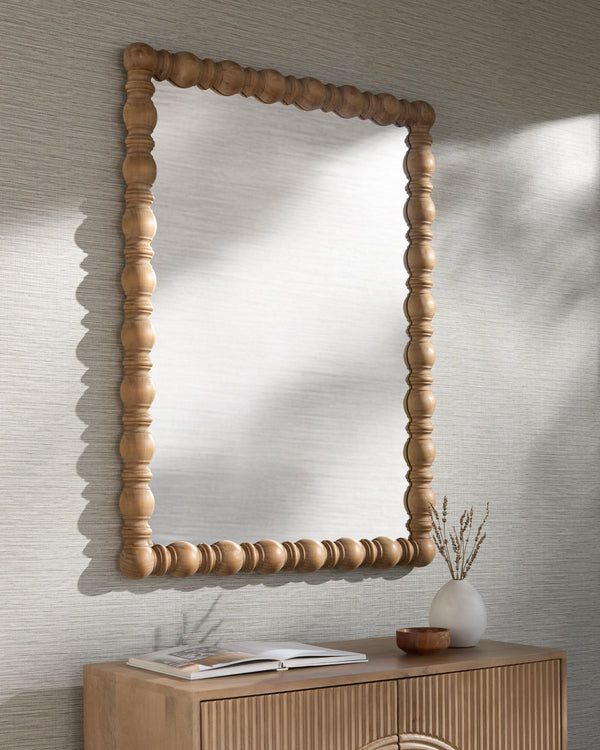 Brennan Accent Mirror BREN-002, styled in a room