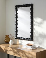 Brennan Accent Mirror BREN-003, styled in a room