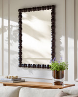Brennan Accent Mirror BREN-003, styled in a room
