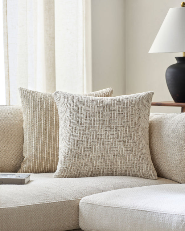 Bentonville Lumbar Pillow, styled in a room