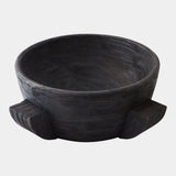 Carly Dome Bowl in Ebonized, round size, product view