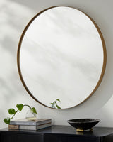 Carbondale Accent Mirror CALE-001, styled in a room