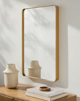 Carbondale Accent Mirror CALE-003, styled in a room