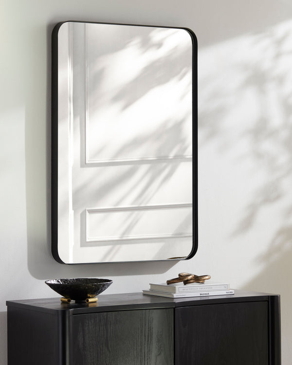 Carbondale Accent Mirror CALE-004, styled in a room