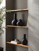 Acanceh Vases, Set of 3 CCH-001, styled in a room