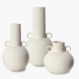 Acanceh Vase CCH-002 in White, front view