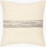 Carine Accent Pillow CIE-002 in Ivory, front view