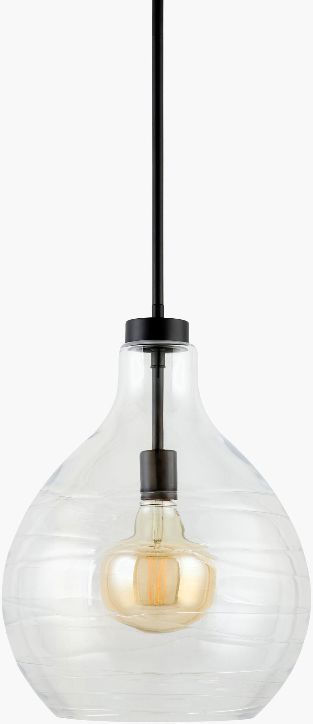 Calanda Pendant in black, view 2 of 3