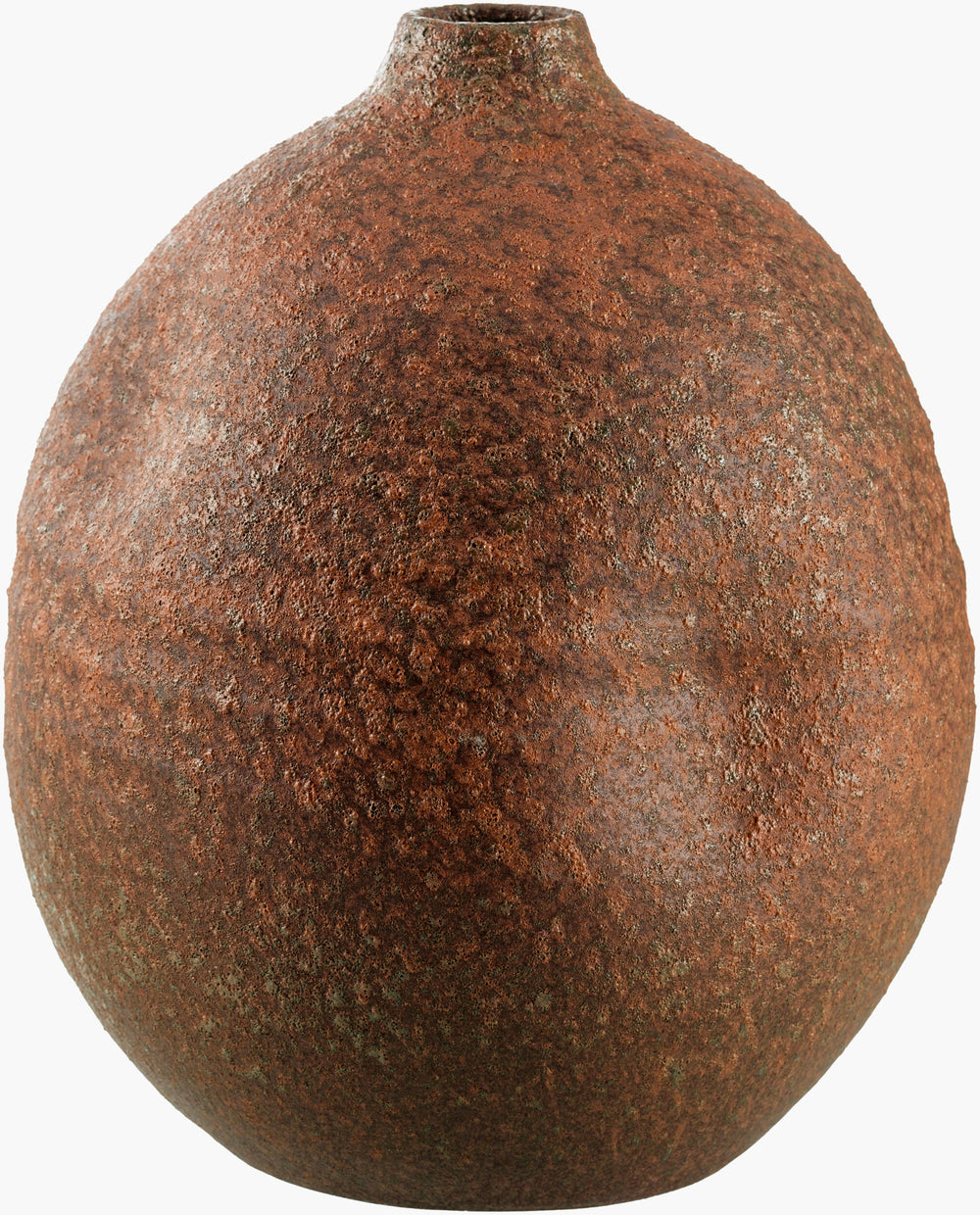 Chaoshan Vase CNH-002 in Terracotta, front view