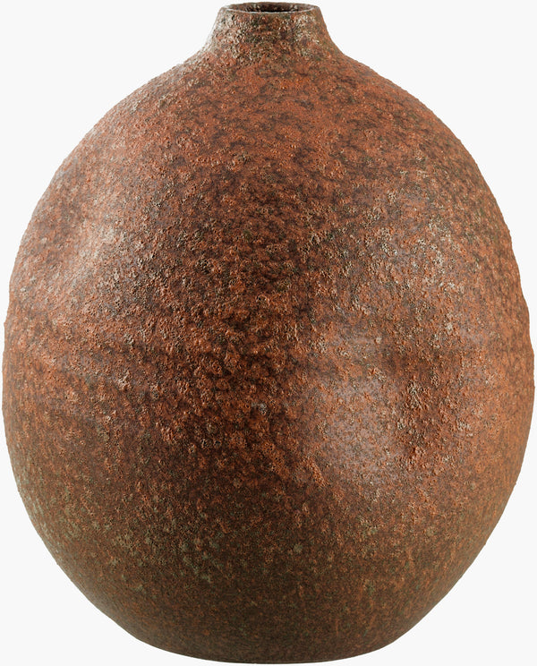 Chaoshan Vase CNH-002 in Terracotta, front view