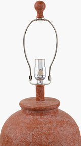 Colorado Accent Table Lamp in red, detail
