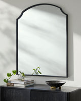 Corbin Mantel Mirror CORB-001, styled in a room