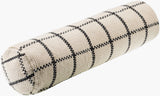 Charmaine Accent Pillow CRM-001 in Ivory, front view
