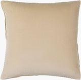 Conrad Accent Pillow CRN-005 in Ivory, back view