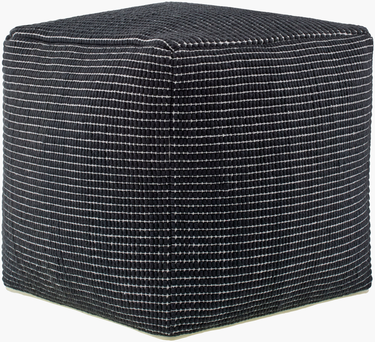 Chunky Grid Pouf