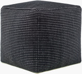 Chunky Grid Pouf