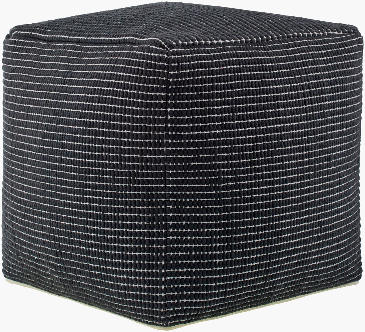 Chunky Grid Pouf