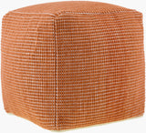 Chunky Grid Pouf