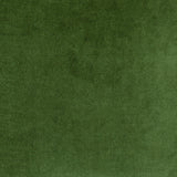 Cotton Velvet Pouf CVPF-018 in Forest Green, texture close-up