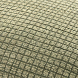 Cowra Accent Pillow CWR-001 in Olive, close-up of the texture