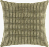 Cowra Accent Pillow CWR-001 in Olive, front view