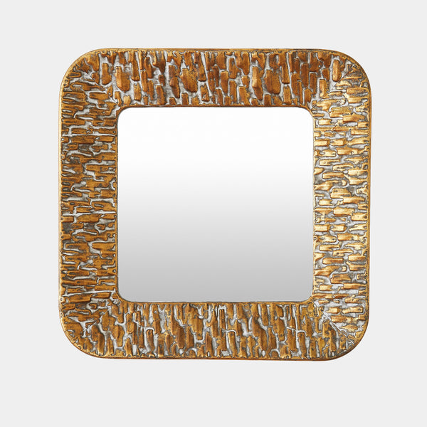 Cliffside Square Mirror in Antique Copper, product view