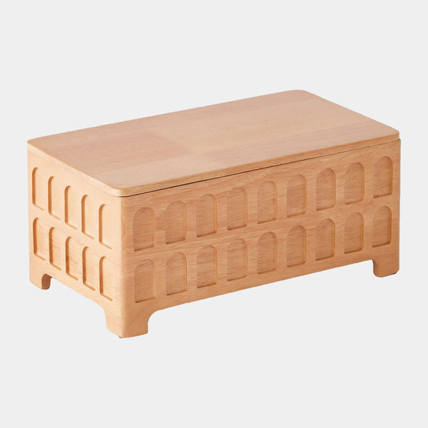 Colosseum Box in Natural, rectangular size, product view
